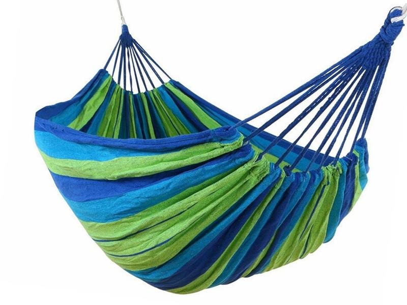 XXL Houpací síť/hamaka pro dva 200 × 40 cm