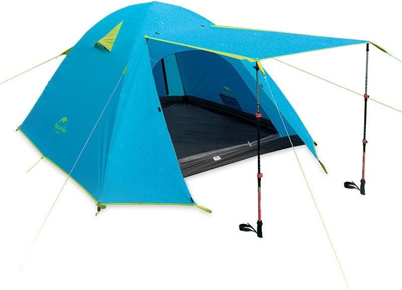 Naturehike Stan P3 pro 2–3 osoby, 2400 g, modrý