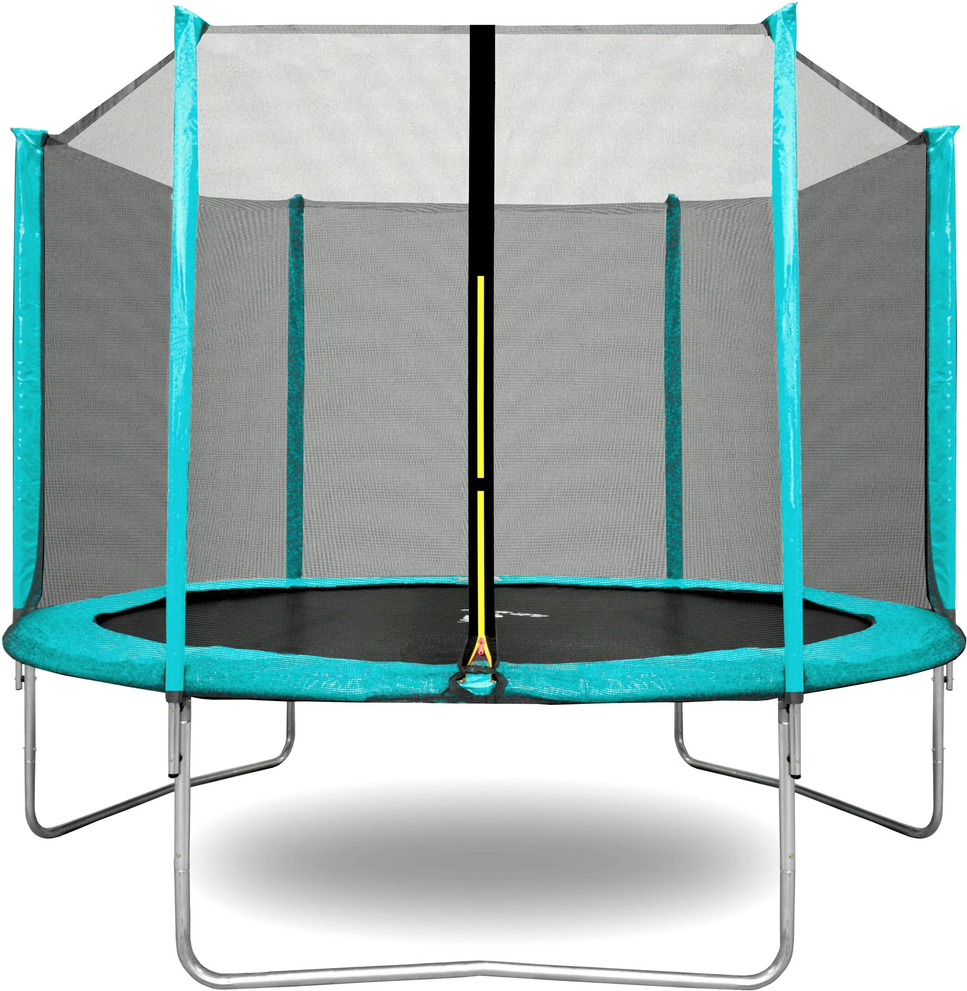 AGA Trampolína SPORT TOP 180 cm, světle modrá + ochranná síť