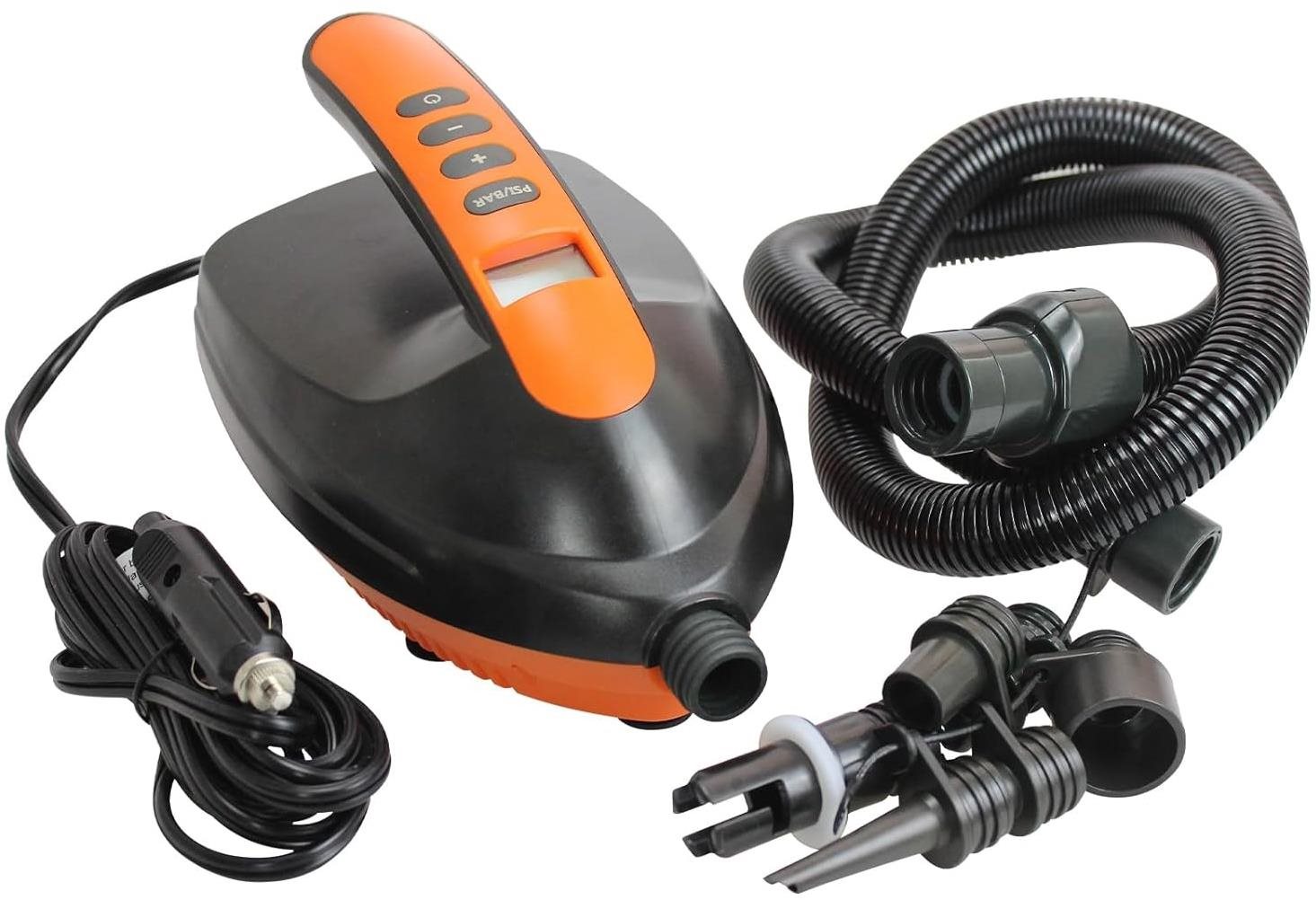 Mastersport Elektrická pumpa - kompresor Master pro paddleboardy a airtrack na 12 V - 16 PSI