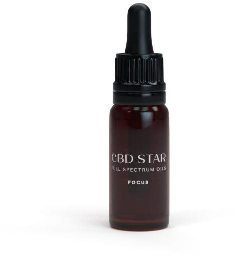 CBD STAR Focus olej – 10% CBD