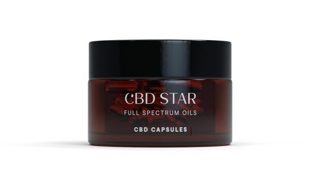 CBD STAR CBD kapsle – 10% CBD