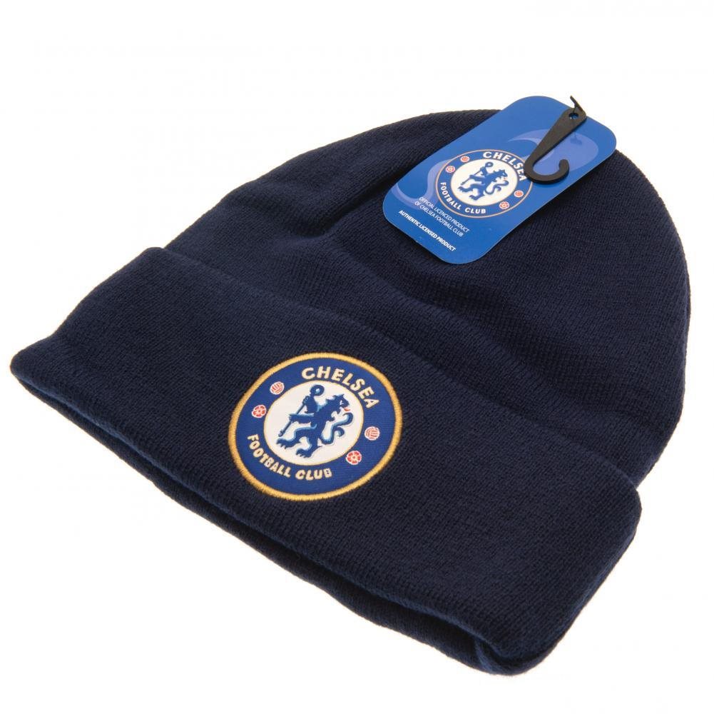 Fan-shop čepice CHELSEA FC Knitted navy