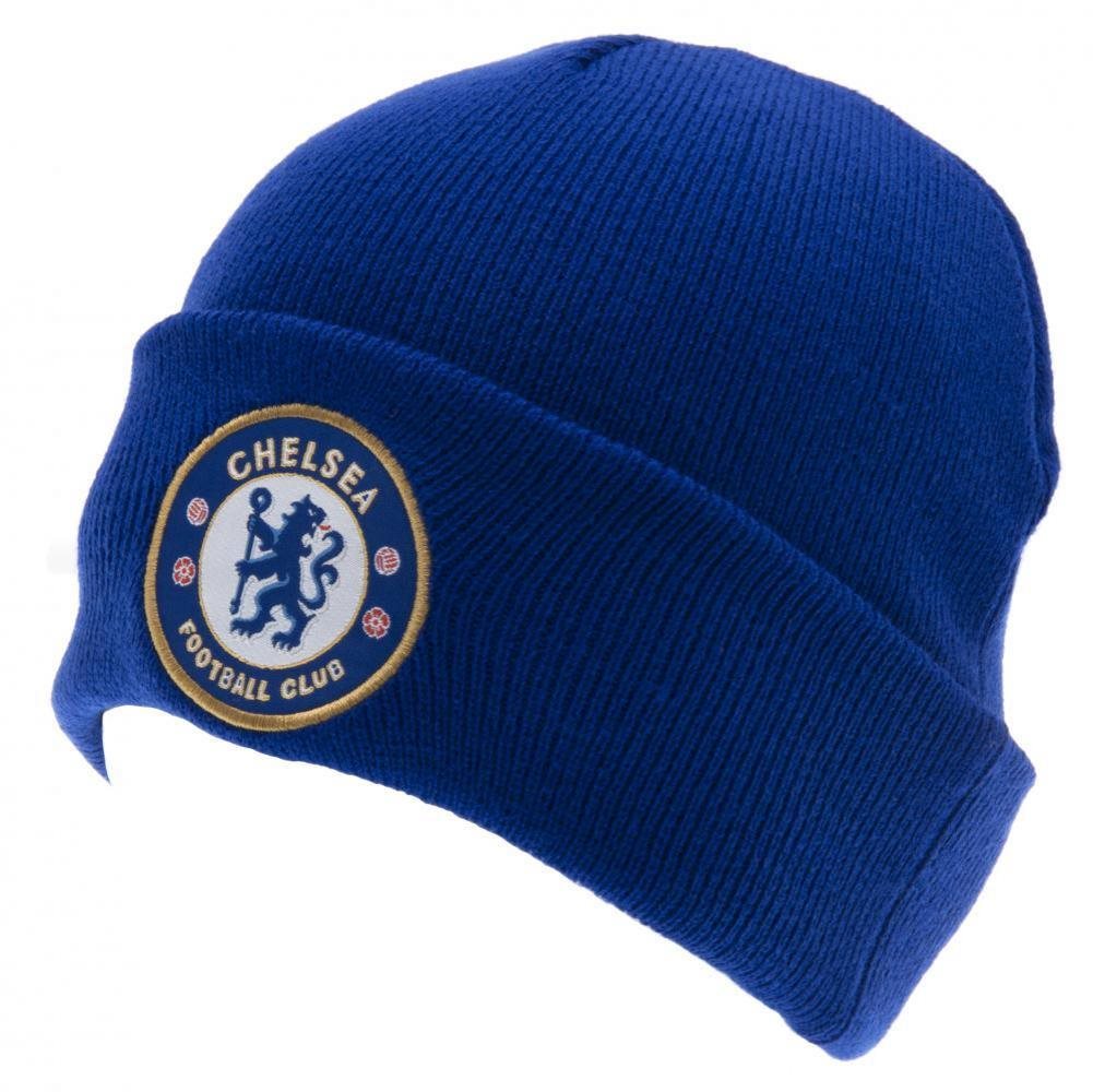 Fan-shop čepice CHELSEA FC Knitted royal