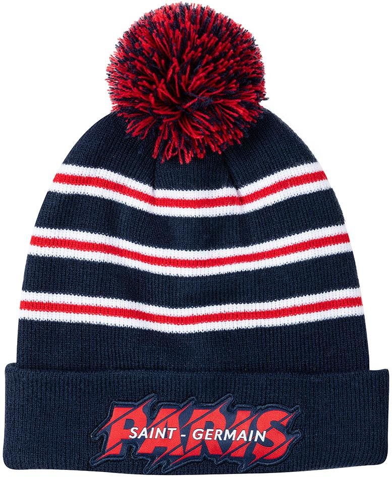 Fan-shop čepice PSG Pompon Stripe