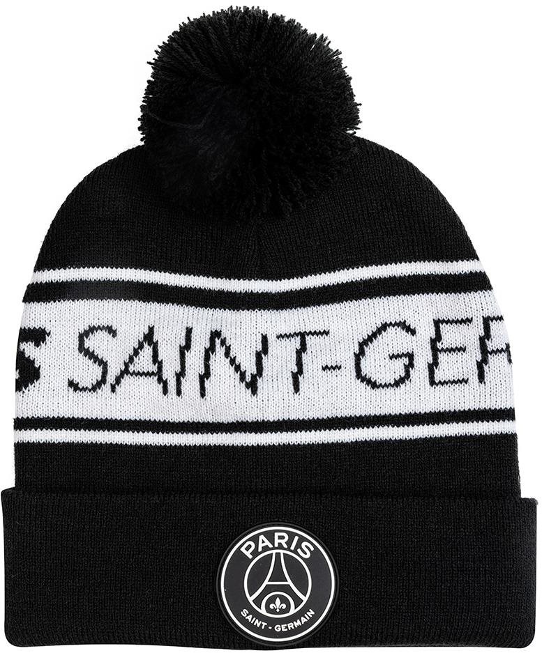 Fan-shop dětská čepice PSG Pompon black