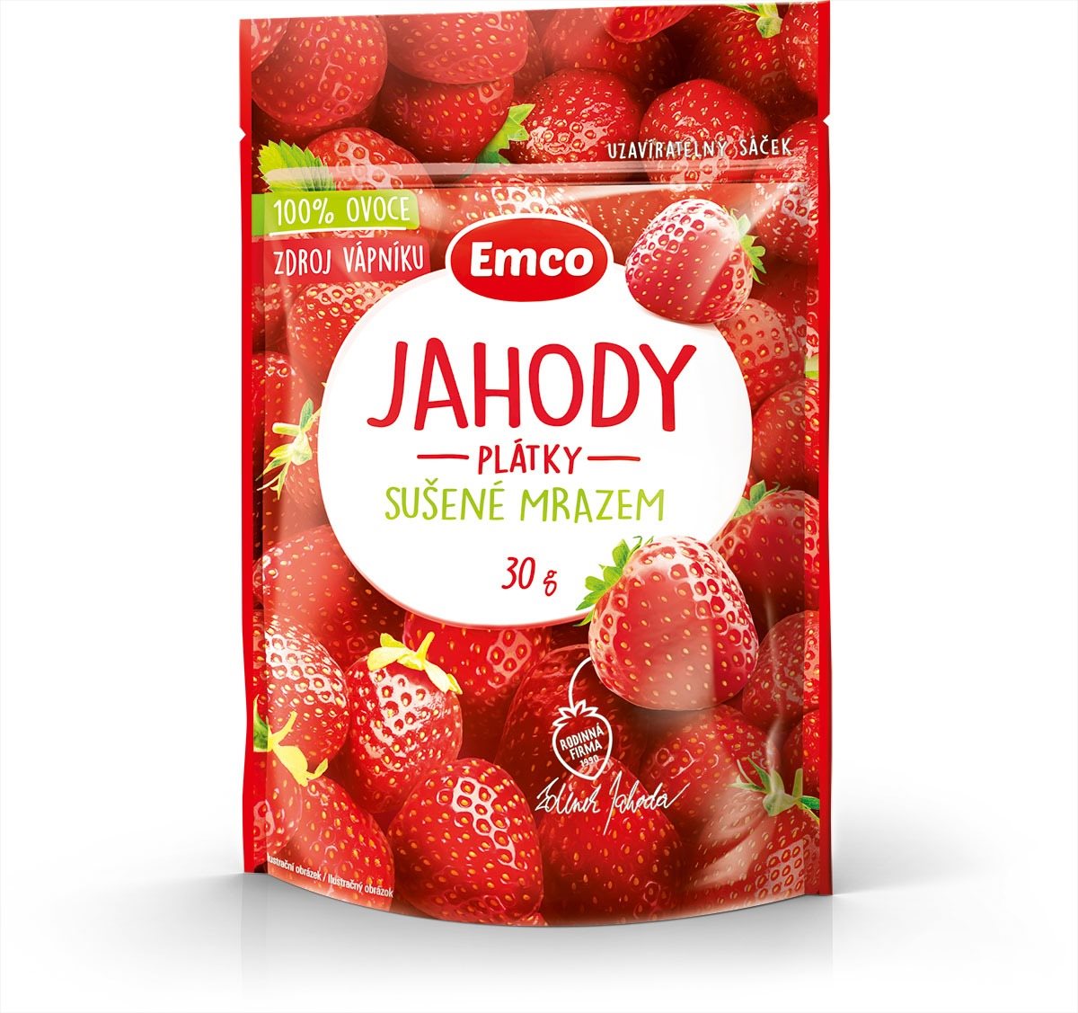 Emco Mrazem sušené jahody 30g