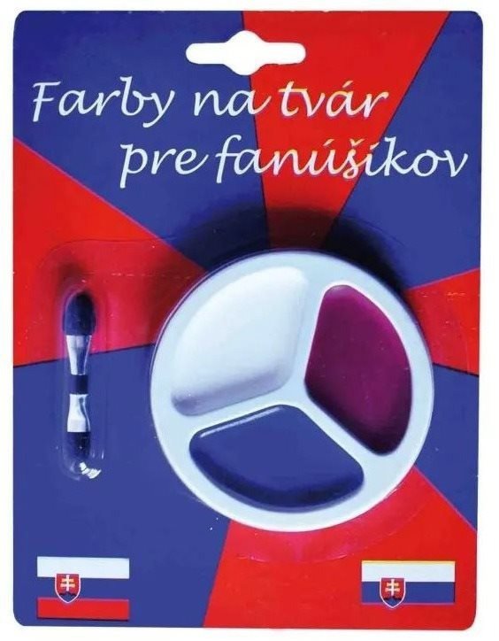 SPORTTEAM® Barvy na obličej SR 1 2 ks