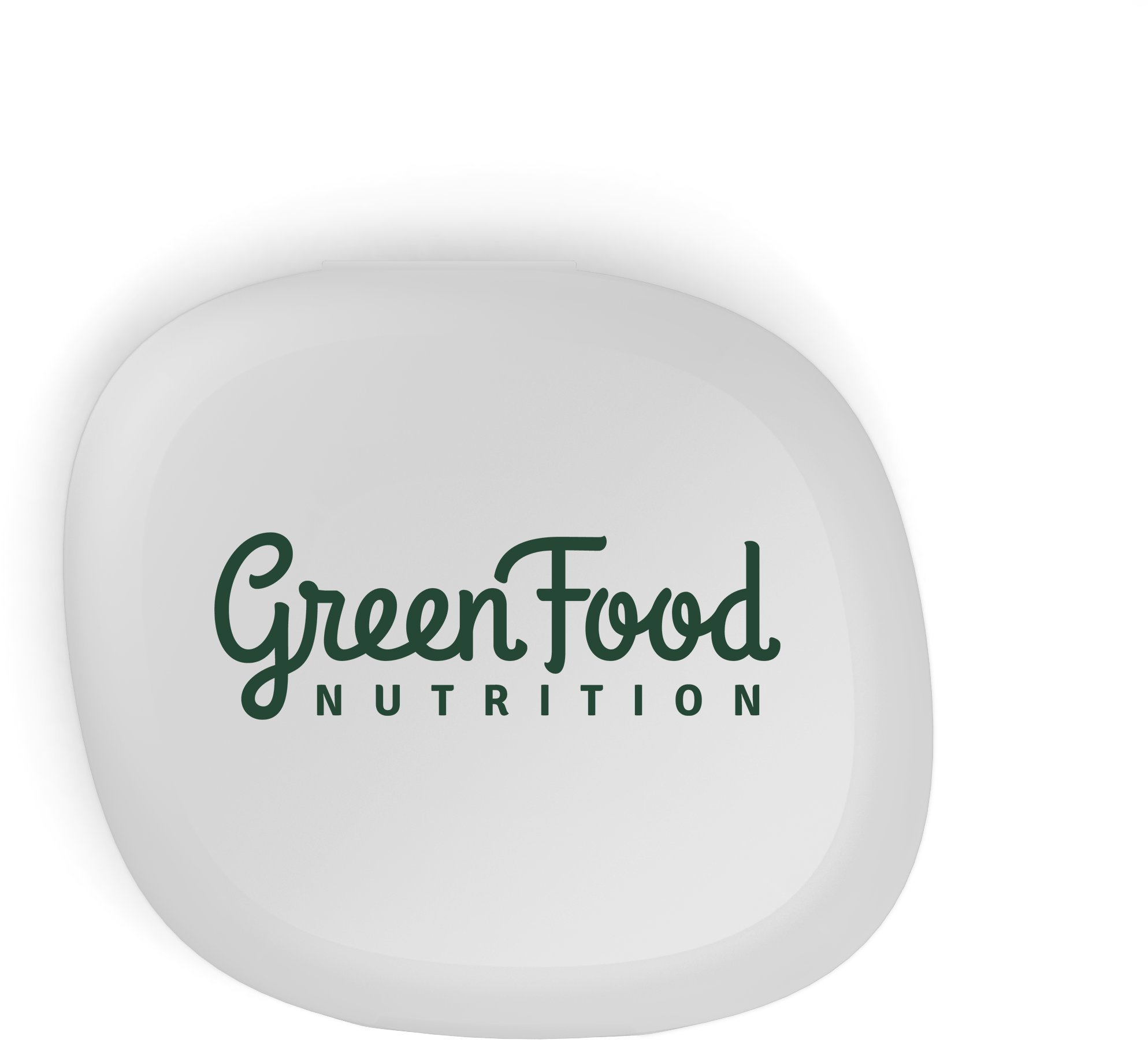 Greenfood Pillbox na kapsle bílý