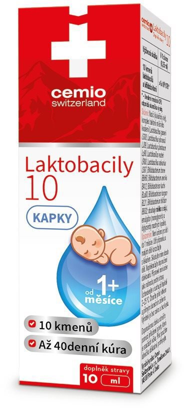 Cemio Laktobacily 10 kapky 10 ml