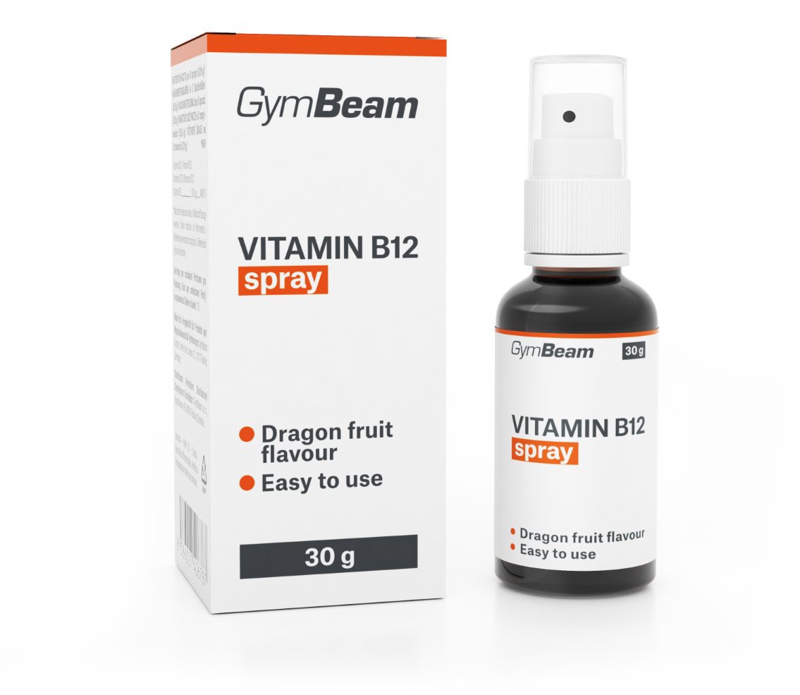 GymBeam Vitamin B12 ve spreji 30 g