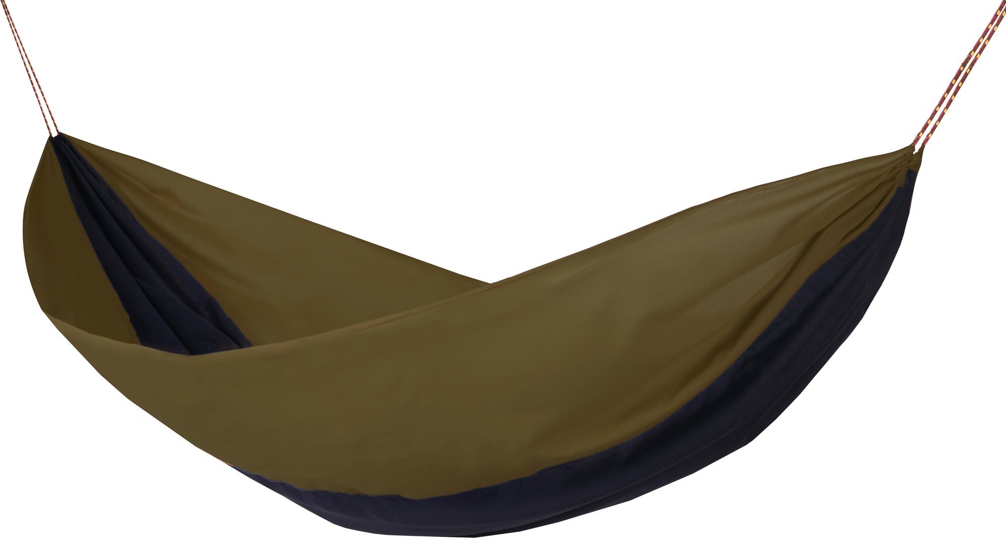 Hamaka original double hnědo-tm.modro-hnědá