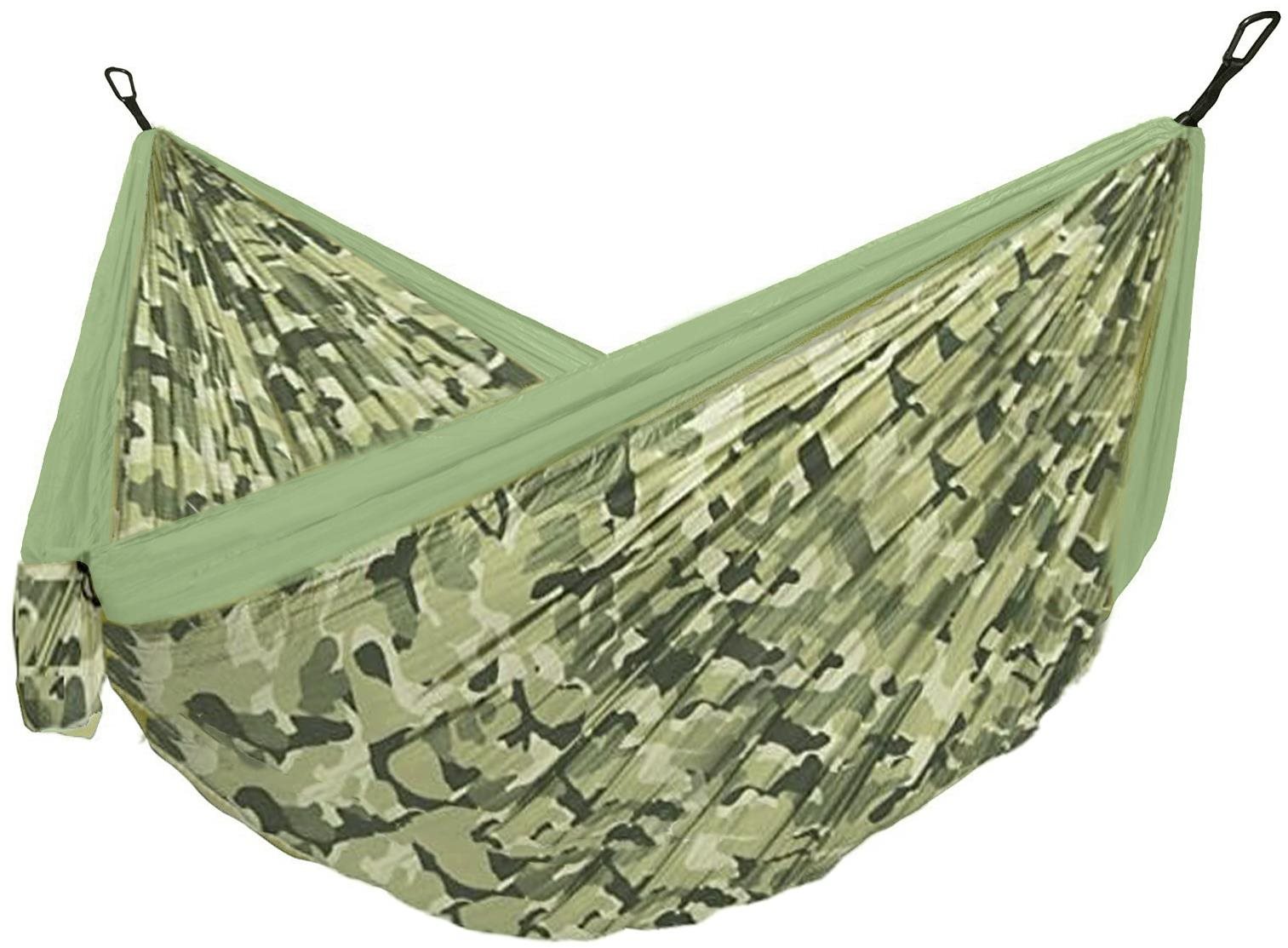 Hamaka, Houpací síť pro dva Camping camo Forest