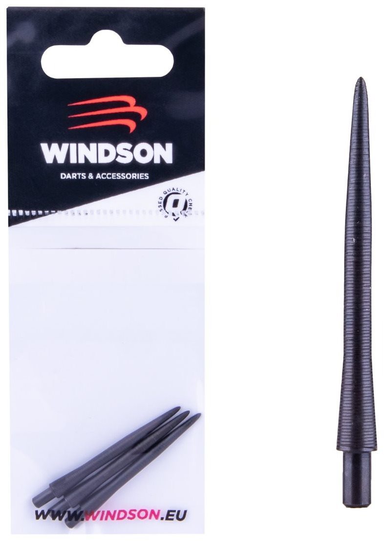 Windson Kovové hroty Champion Sedlák, 30 mm, černé, 3 ks