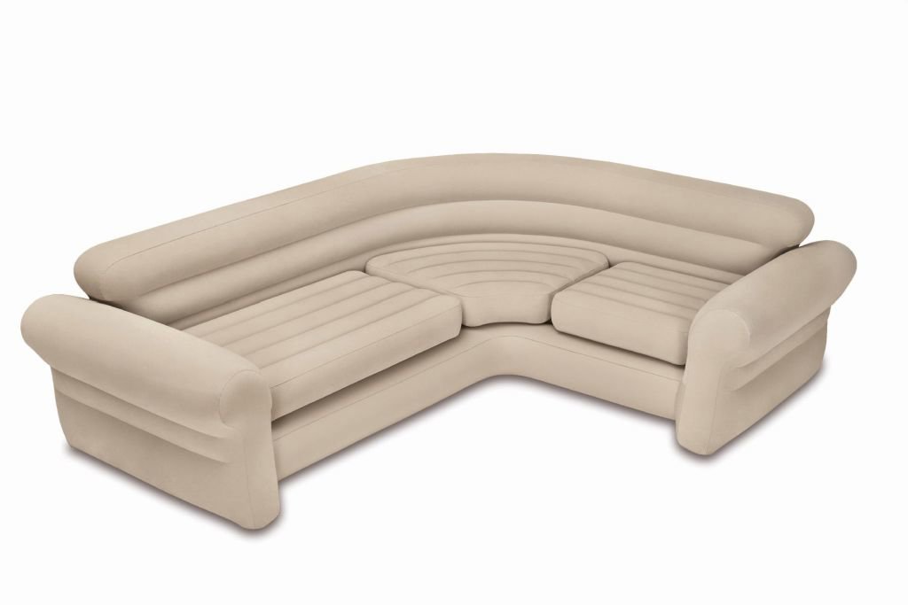 INTEX Air Sofa Corner 257 × 203 × 76 cm
