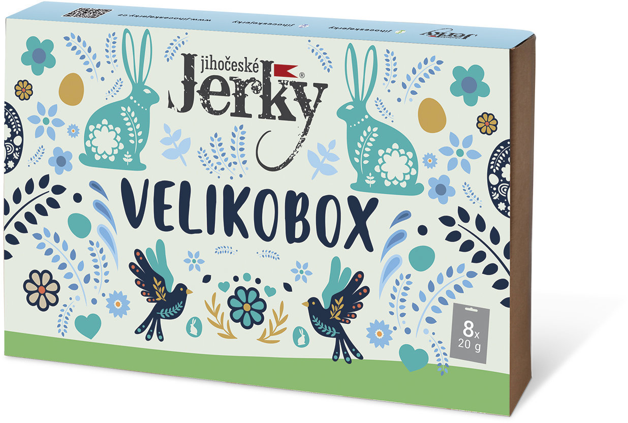 Jihočeské Jerky Velikobox 8 ks