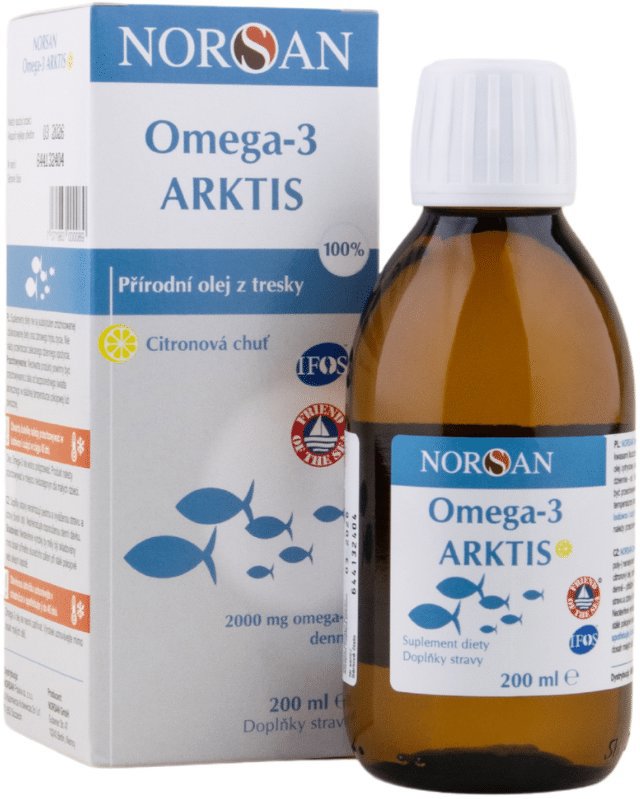Norsan Omega-3 Arktis olej 200 ml