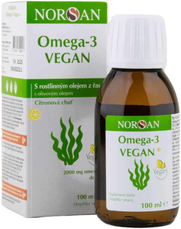 Norsan Omega-3 Vegan olej 100 ml