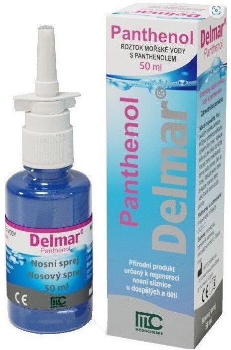 Delmar Panthenol nosní sprej 50 ml
