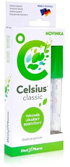 Celsius Classic teploměr lékařský bezrtuťový