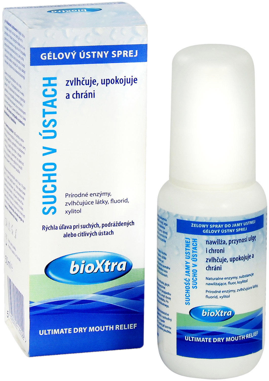 bioXtra Gelový ústní sprej 50 ml