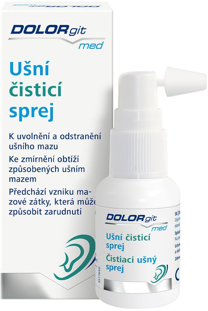 Dolorgit med ušní čisticí sprej 20 ml