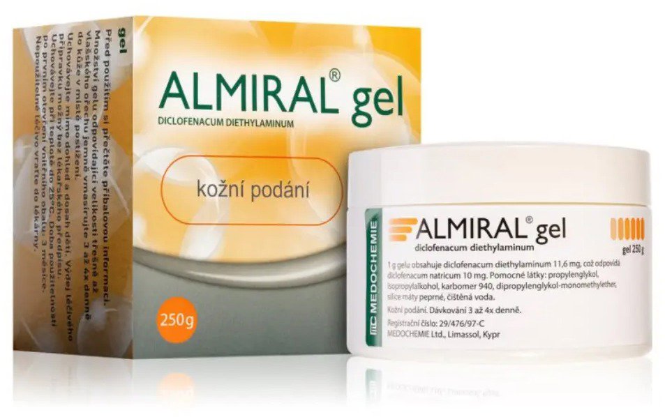 Almiral gel 250 g