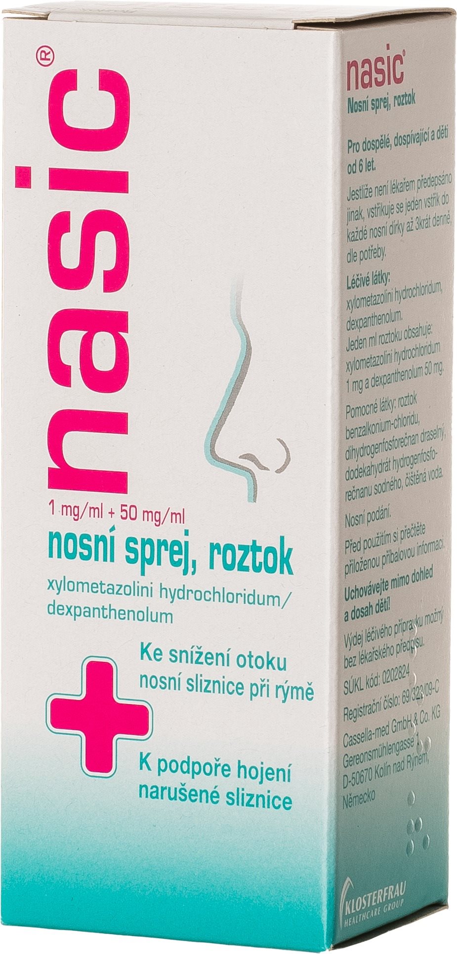 Nasic nosní sprej 10 ml