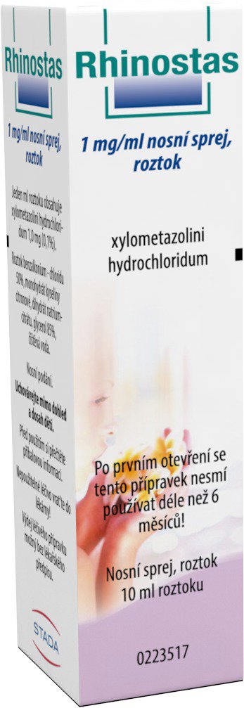 Rhinostas 1 mg/ml nosní sprej/roztok 10 ml