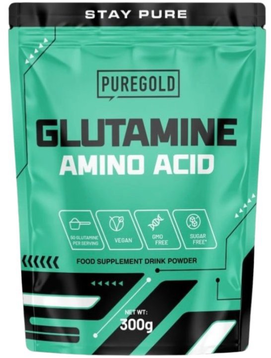 PureGold L-Glutamin 100%, 300 g