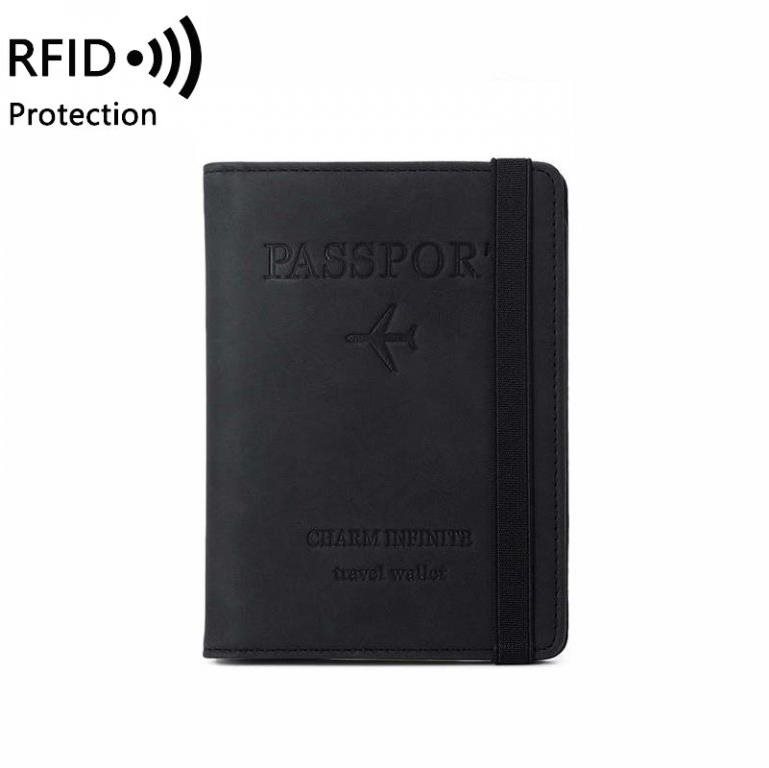 Take it shop RFID Pouzdro na pas a doklady, černé