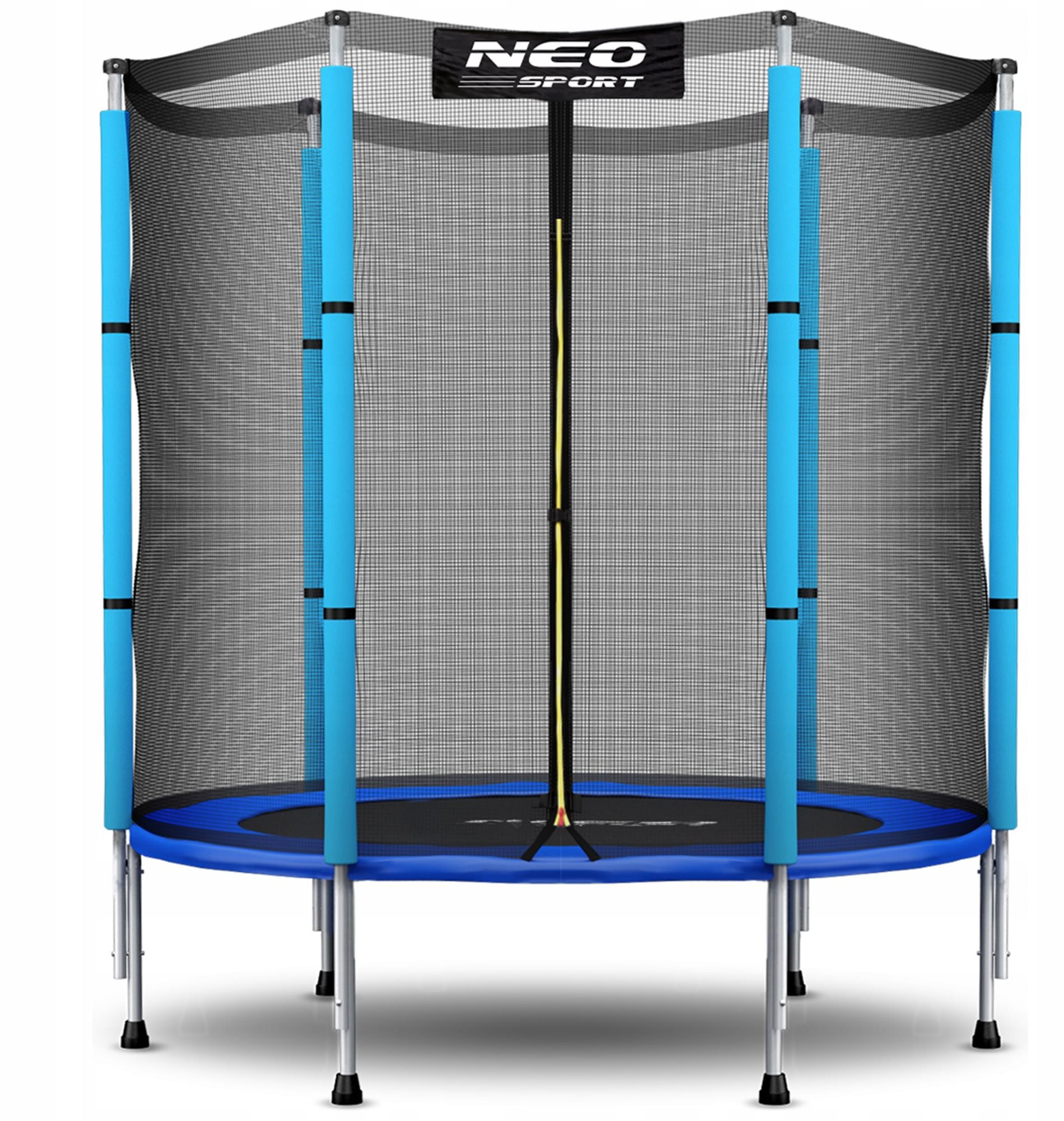 Neo-Sport Dětská zahradní trampolína 140 cm modrá