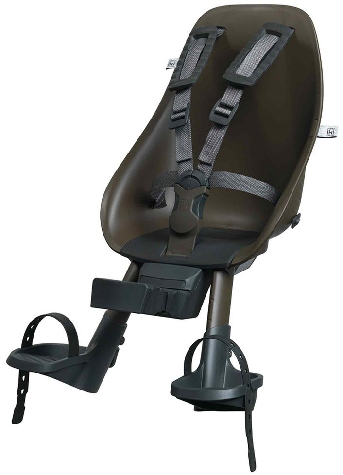 Urban Iki Přední sedačka na kolo s upínacím adaptérem Koge Brown/Bincho Black