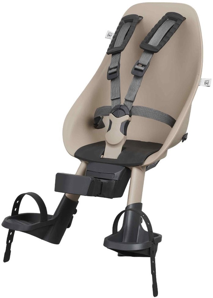 Urban Iki Přední sedačka na kolo s upínacím adaptérem Inaho Beige/Bincho Black