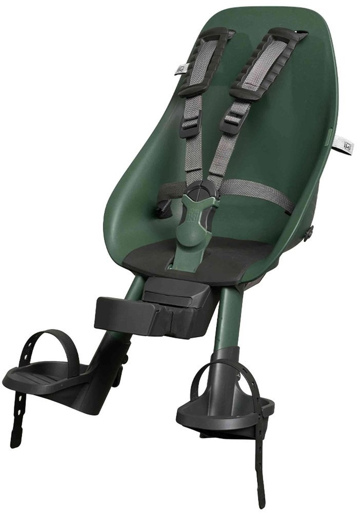 Urban Iki Přední sedačka BIO na kolo s adaptérem Mosu Green/Bincho Black