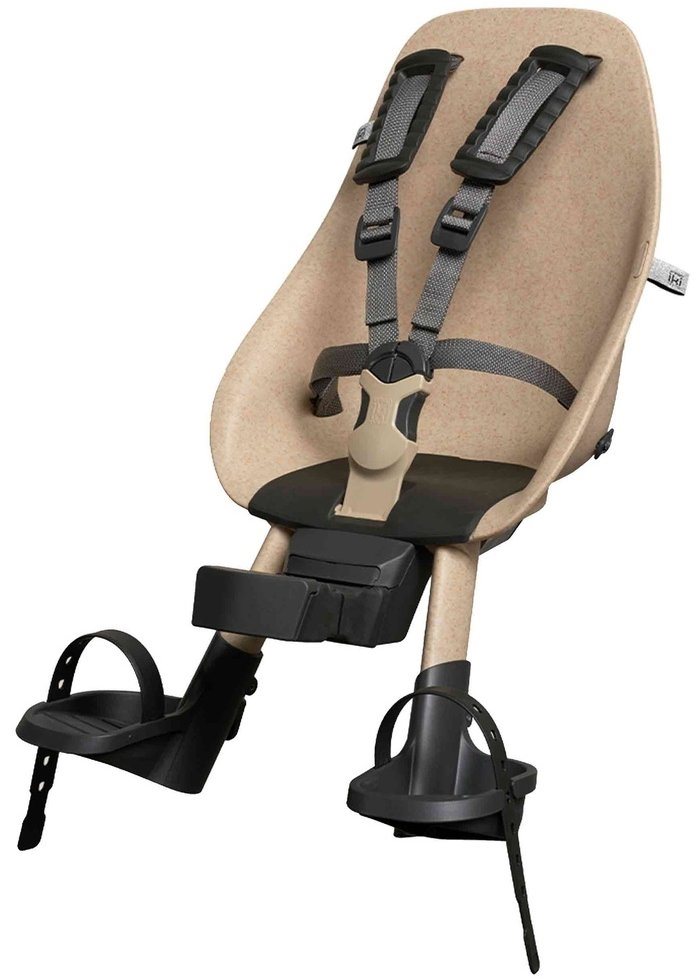 Urban Iki Přední sedačka BIO na kolo s adaptérem Oishi Beige/Bincho Black