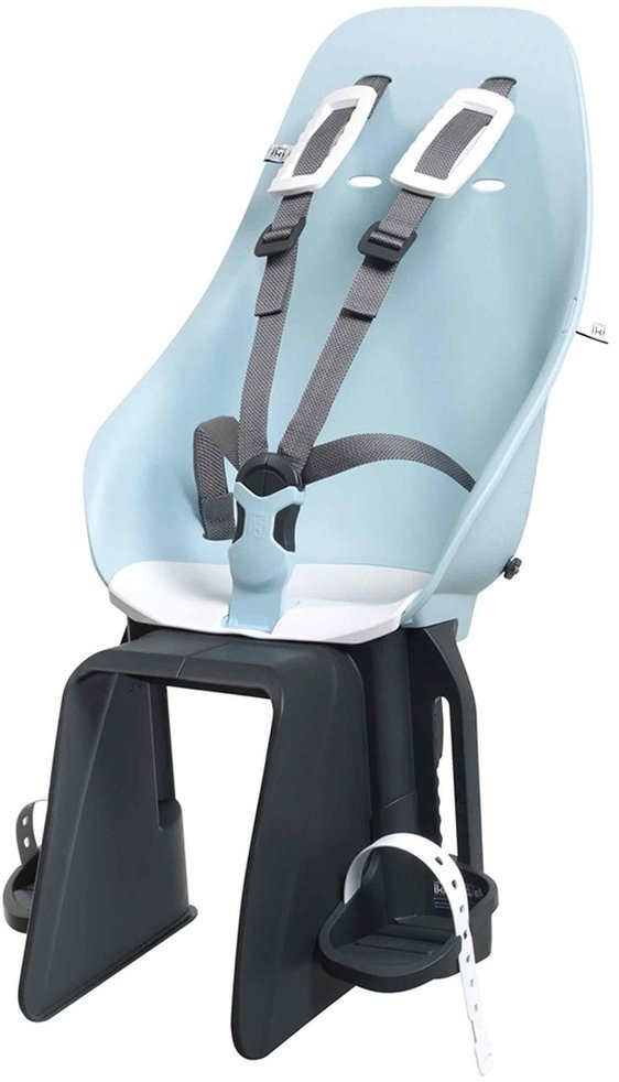 Urban Iki Zadní sedačka na kolo s adaptérem na nosič Aotake Mint Blue/Shinju White