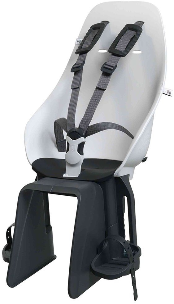 Urban Iki Zadní sedačka na kolo s adaptérem na nosič Shinju White/Bincho Black