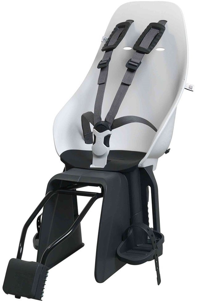 Urban Iki Zadní sedačka na kolo s adaptérem a nosičem na sedlovku Set Shinju White/Bincho Black