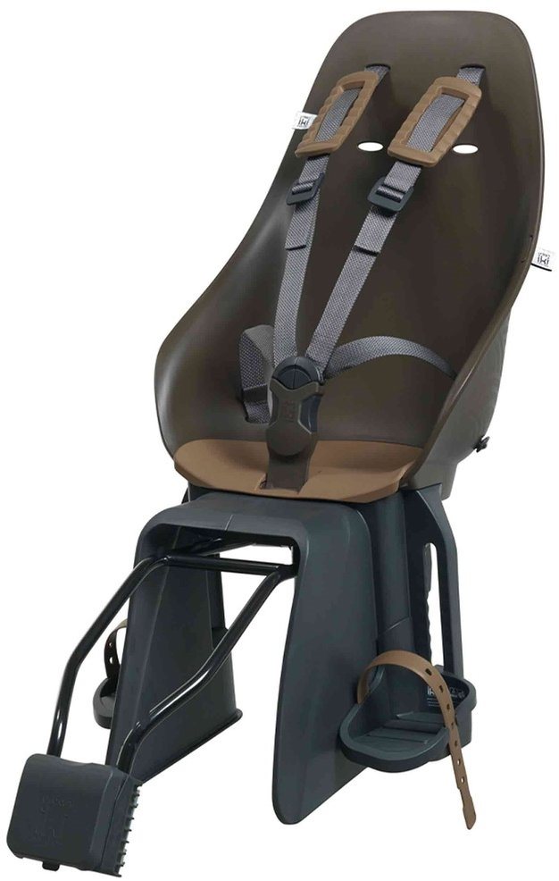 Urban Iki Zadní sedačka na kolo s adaptérem a nosičem na sedlovku Set Koge Brown/Kurumi Brown