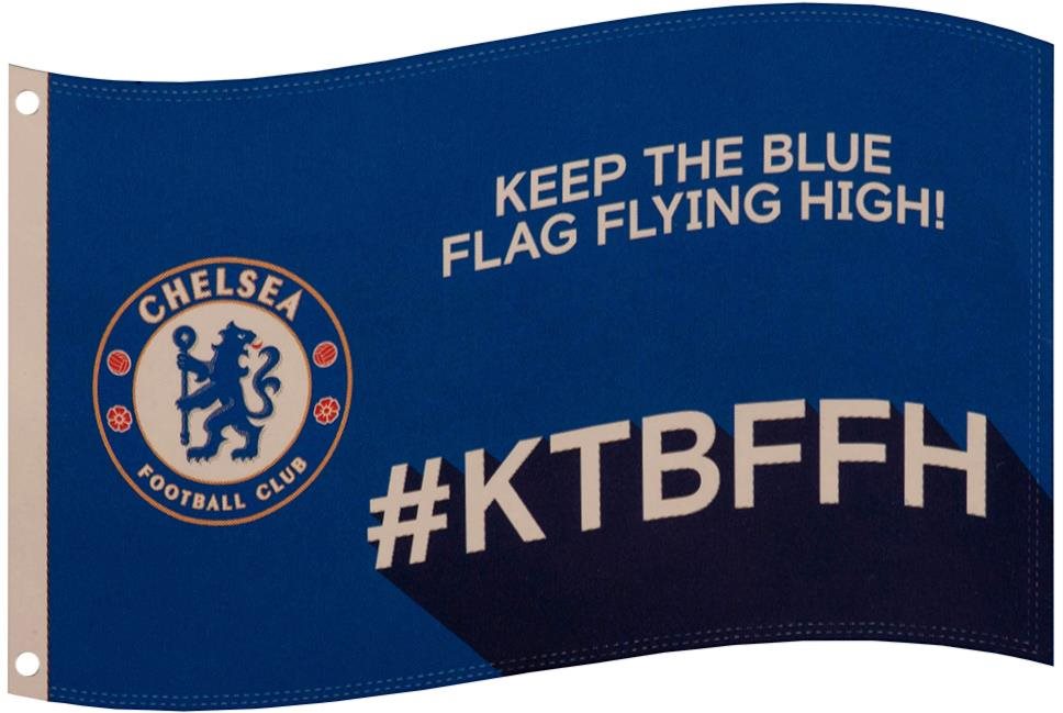 Fan-shop Vlajka CHELSEA FC slogan