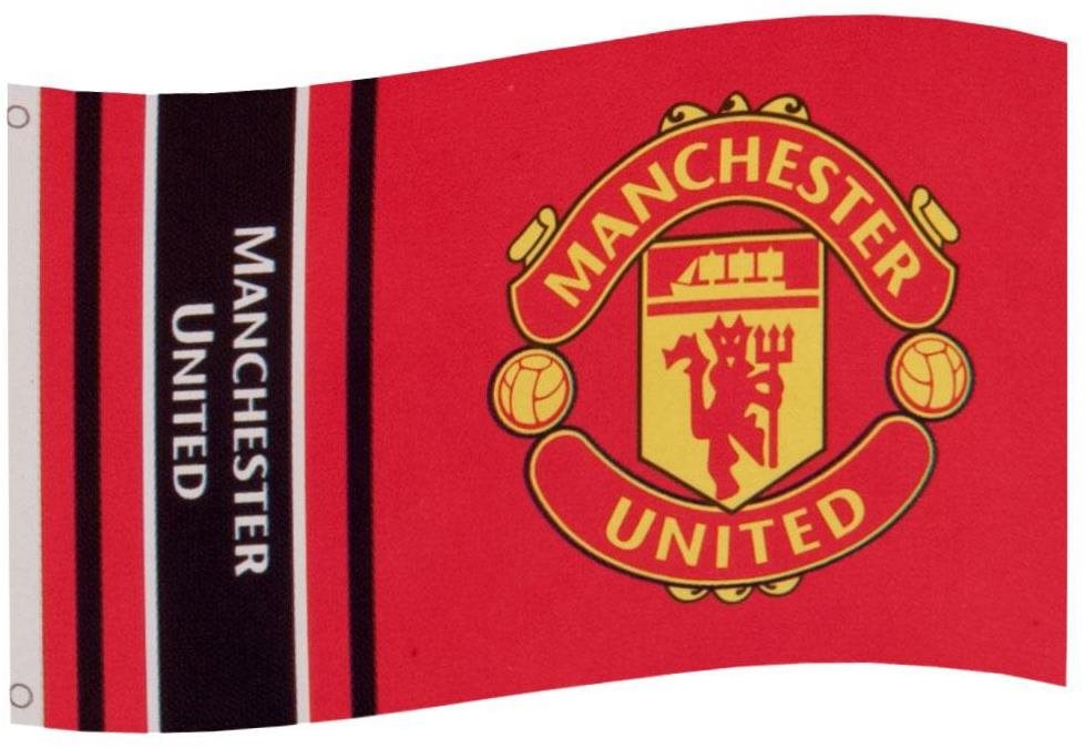 Fan-shop Vlajka MANCHESTER UNITED wordmark