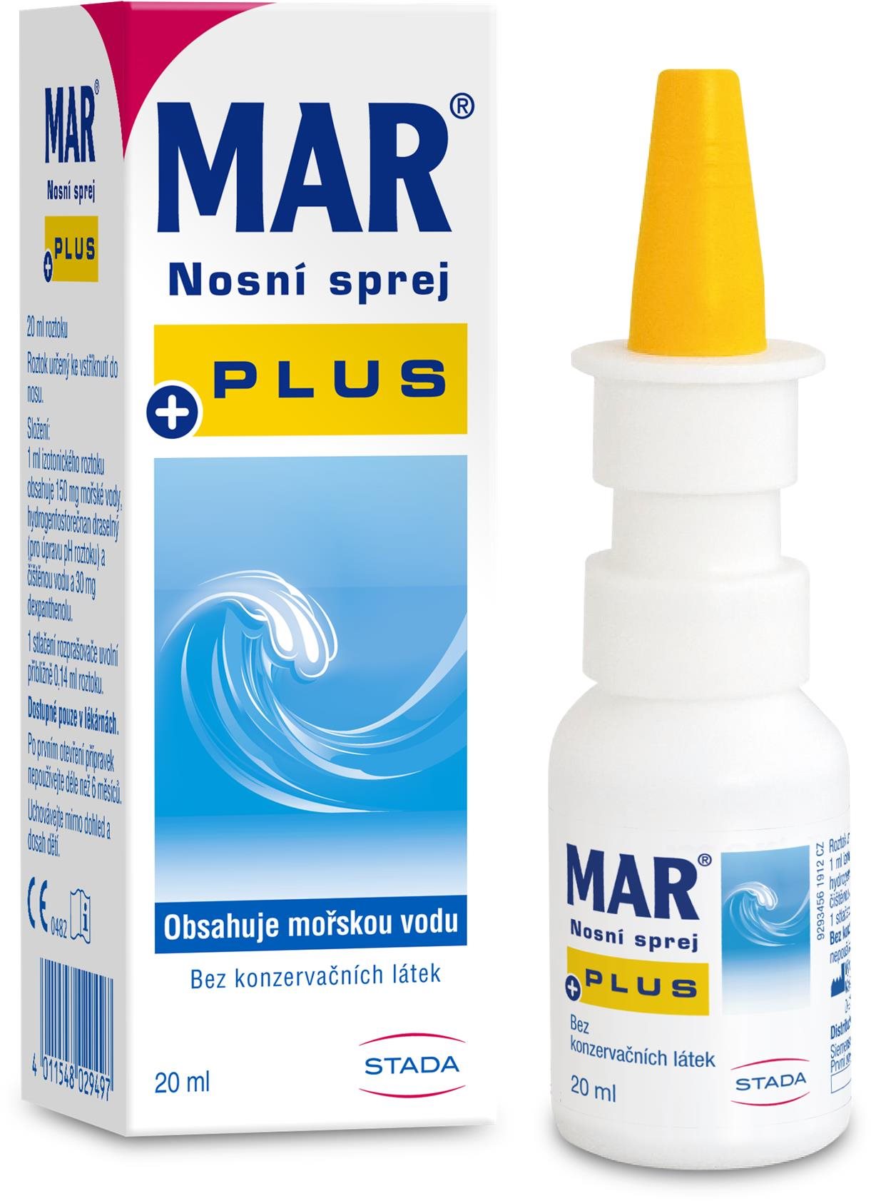 Mar Plus nosní sprej 20 ml