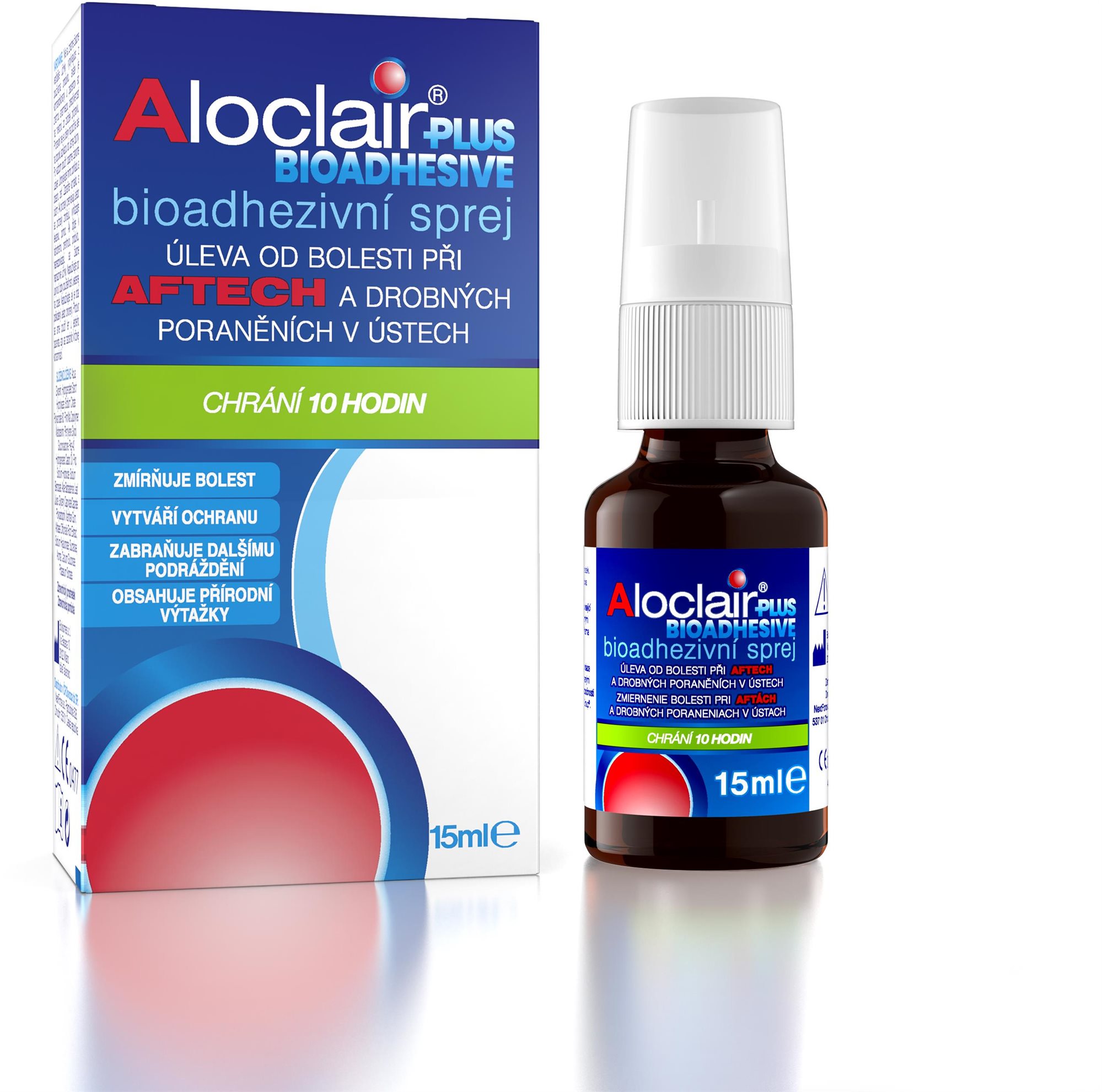 Aloclair Plus Bioadhesive sprej 15 ml