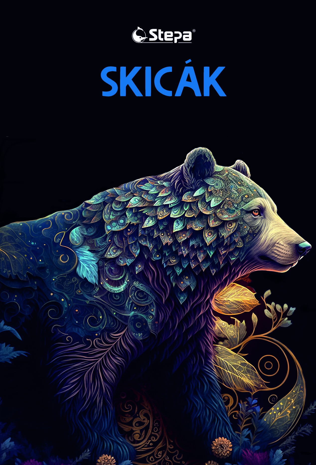 STEPA A3 20 listů černý