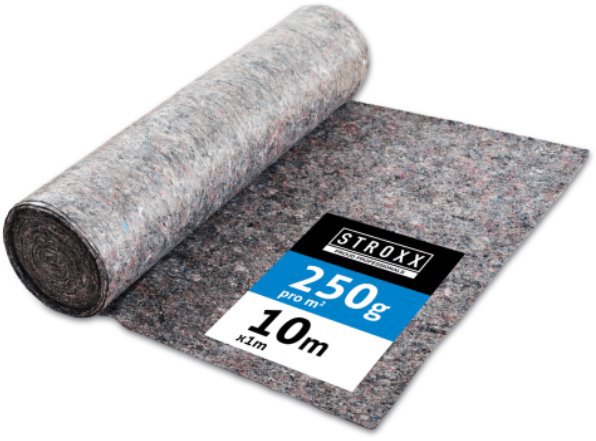 STROXX Malířský zakrývací filc, role 10 m, 250 g/m2