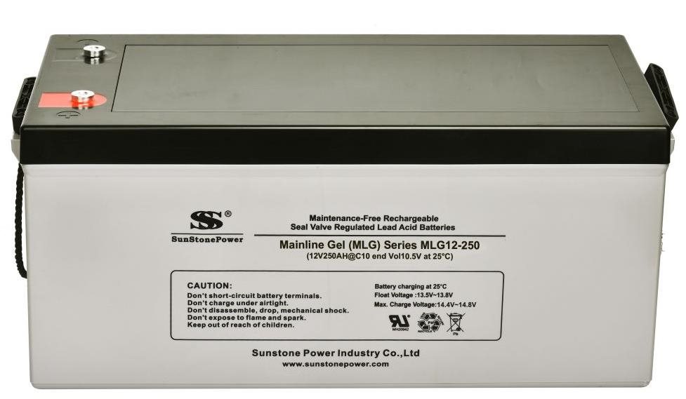 SUNSTONE-POWER Gel akumulátor 12V/250Ah MLG12-250