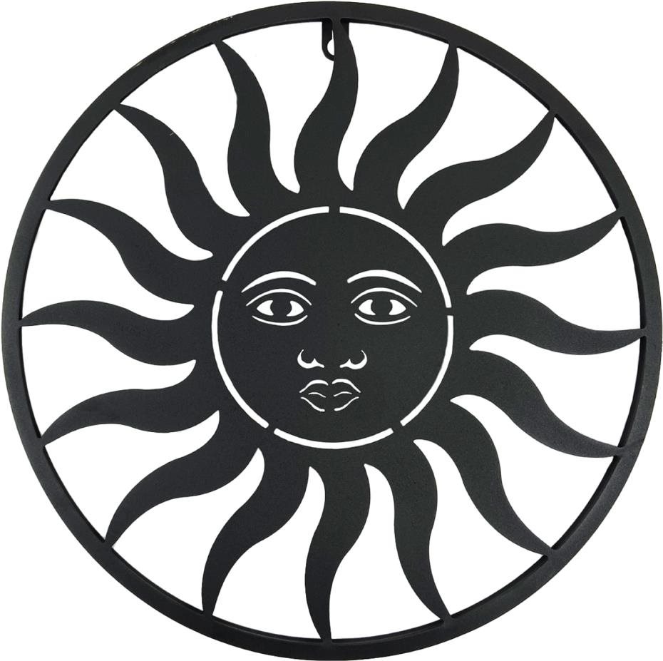 Prodex Slunce kov černé menší 38 cm