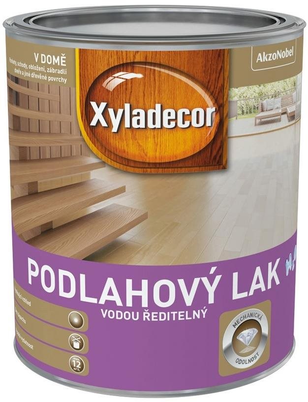 AKZO NOBEL Xyladecor Podlahový lak na vodní bázi 0,75 l Lesk Bezbarvý