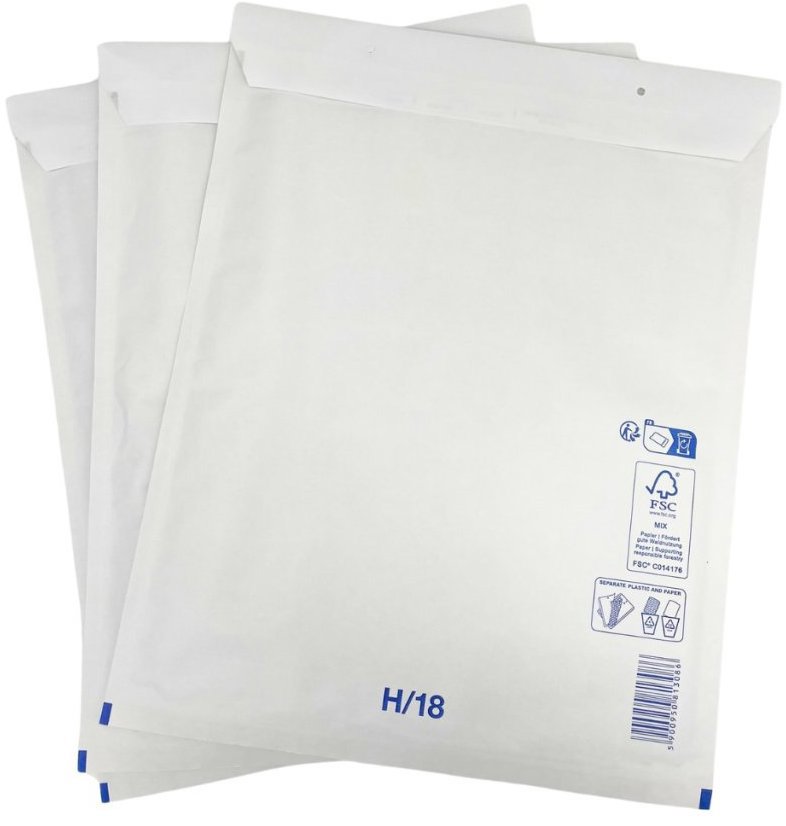 SURTEP bublinková 270 × 360 mm H/18 bílá - balení 100 ks
